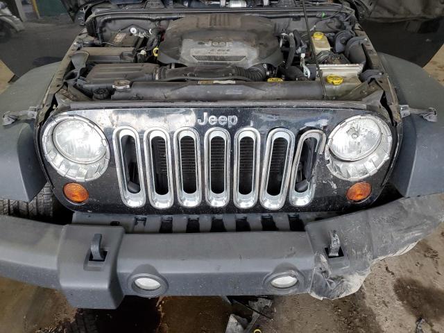 1C4AJWAGXDL634565 - 2013 JEEP WRANGLER SPORT BLACK photo 11