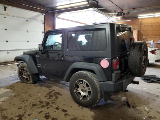 1C4AJWAGXDL634565 - 2013 JEEP WRANGLER SPORT BLACK photo 2