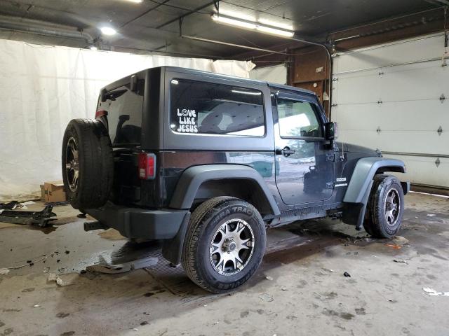 1C4AJWAGXDL634565 - 2013 JEEP WRANGLER SPORT BLACK photo 3