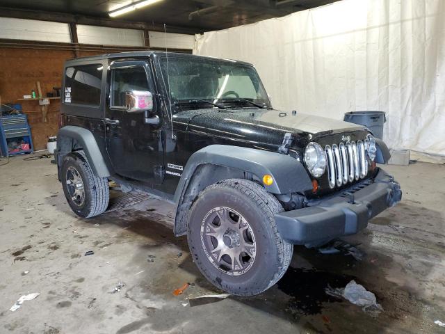 1C4AJWAGXDL634565 - 2013 JEEP WRANGLER SPORT BLACK photo 4