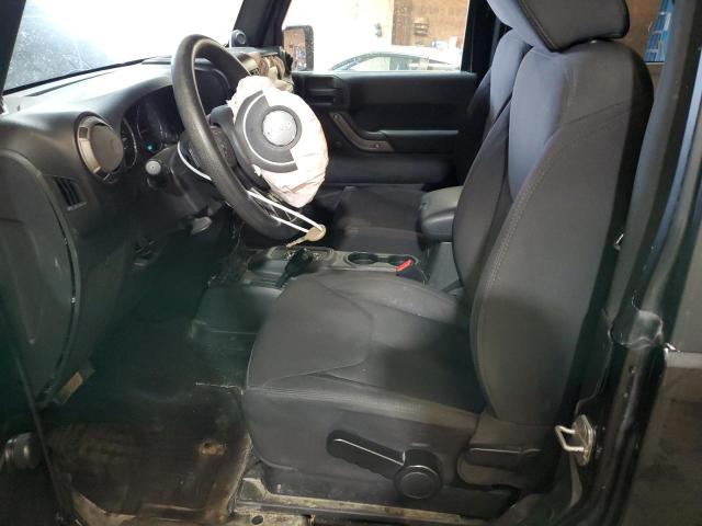 1C4AJWAGXDL634565 - 2013 JEEP WRANGLER SPORT BLACK photo 7