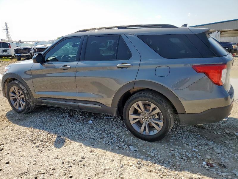 1FMSK7DH9RGA69975 - 2024 FORD EXPLORER XLT Gris foto 2