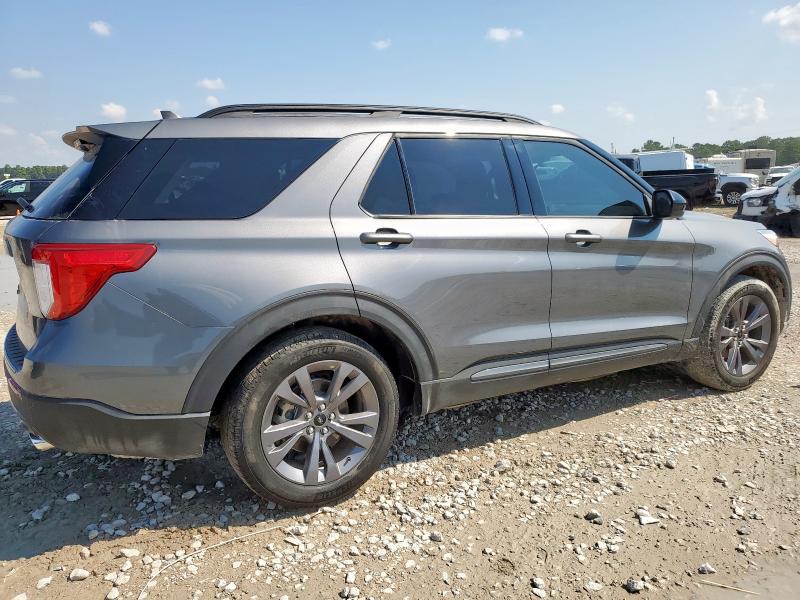 1FMSK7DH9RGA69975 - 2024 FORD EXPLORER XLT Gris foto 3