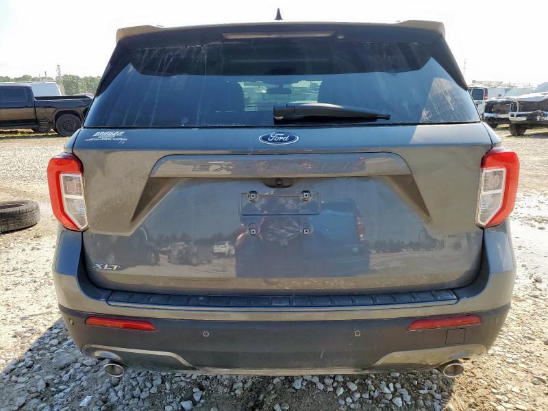 1FMSK7DH9RGA69975 - 2024 FORD EXPLORER XLT Gris foto 6