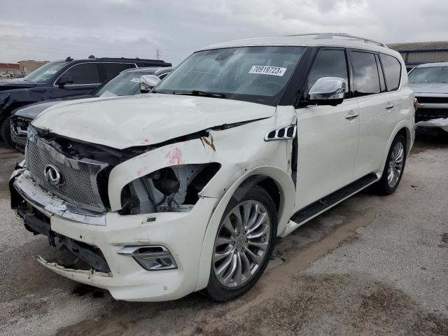 JN8AZ2NFXH9644460 - 2017 INFINITI QX80 BASE WHITE photo 1