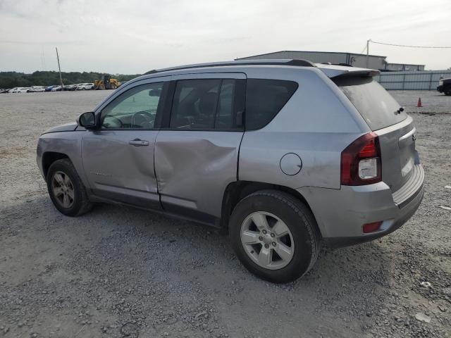 1C4NJCEB5HD160488 - 2017 JEEP COMPASS LATITUDE SILVER photo 2
