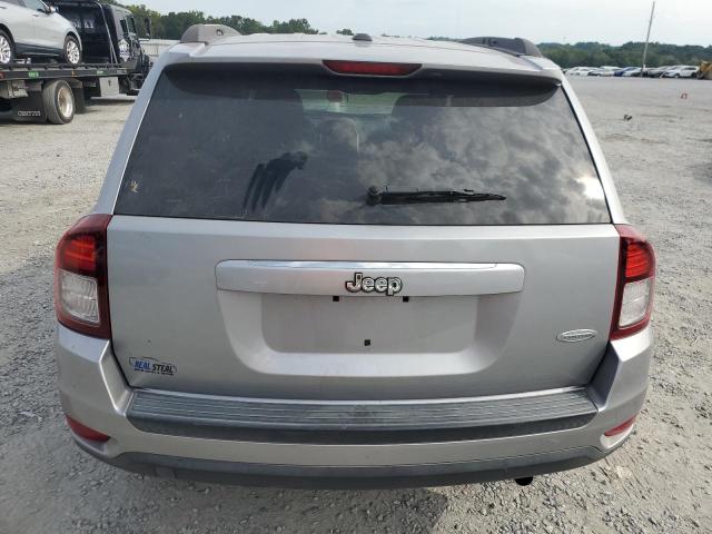 1C4NJCEB5HD160488 - 2017 JEEP COMPASS LATITUDE SILVER photo 6