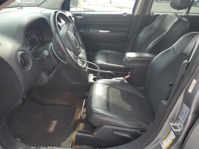 1C4NJCEB5HD160488 - 2017 JEEP COMPASS LATITUDE SILVER photo 7