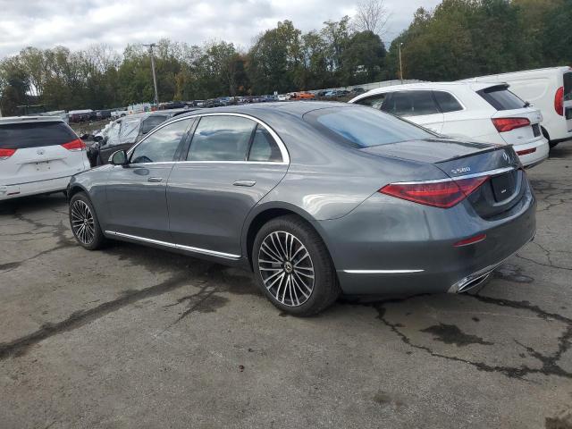 W1K6G7GB8PA221488 - 2023 MERCEDES-BENZ S 580 4MATIC GRAY photo 2