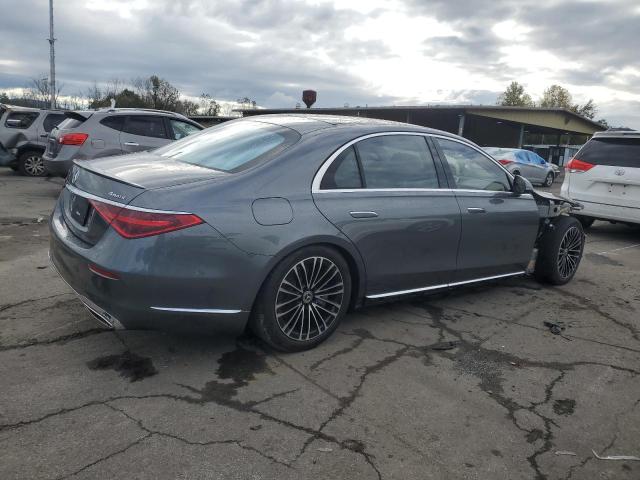 W1K6G7GB8PA221488 - 2023 MERCEDES-BENZ S 580 4MATIC GRAY photo 3