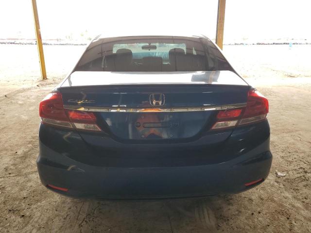 19XFB2F5XEE069179 - 2014 HOND CIVIC LX BLUE photo 6