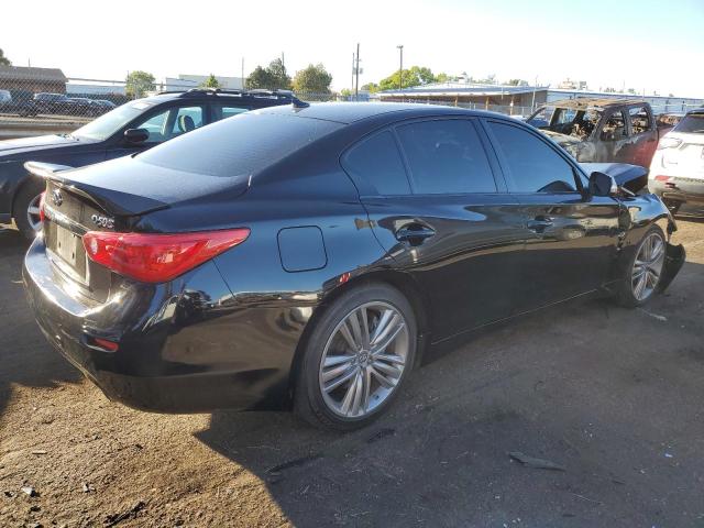 JN1BV7AP7EM684997 - 2014 INFINITI Q50 BASE BLACK photo 3