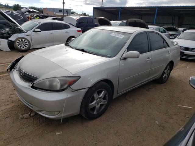 4T1BF30K63U047021 - 2003 TOYOTA CAMRY 4D 2 LE SILVER photo 1