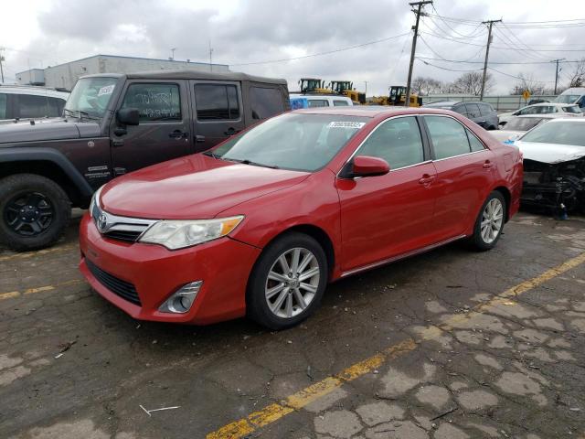 4T4BF1FK6CR269527 - 2012 TOYOTA CAMRY BASE RED photo 1
