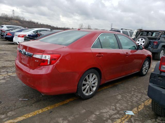 4T4BF1FK6CR269527 - 2012 TOYOTA CAMRY BASE RED photo 3