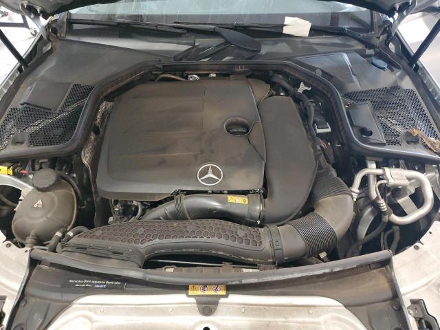 55SWF8DB9KU286002 - 2019 MERCEDES-BENZ C 300 ვერცხლისფერი ფოტო 11