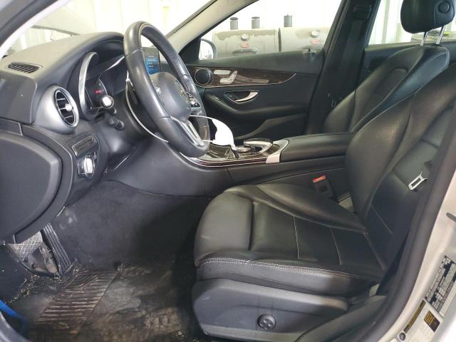55SWF8DB9KU286002 - 2019 MERCEDES-BENZ C 300 ვერცხლისფერი ფოტო 7