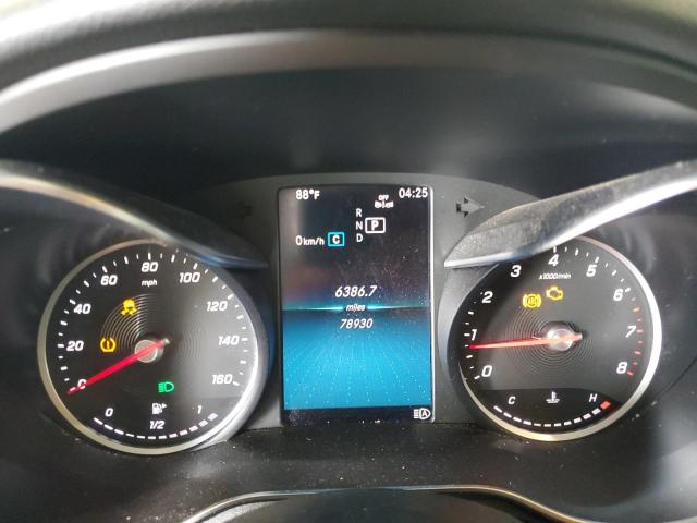 55SWF8DB9KU286002 - 2019 MERCEDES-BENZ C 300 ვერცხლისფერი ფოტო 9