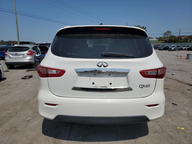 5N1AL0MN4EC518311 - 2014 INFINITI QX60 WHITE photo 6