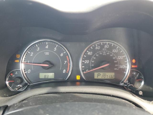 5YFBU4EE9DP143727 - 2013 TOYOTA COROLLA BASE Արծաթագույն լուսանկար 9