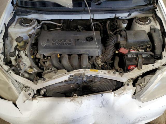 2T1KR32EX8C699888 - 2008 TOYOTA COROLLA MA XR WHITE photo 11