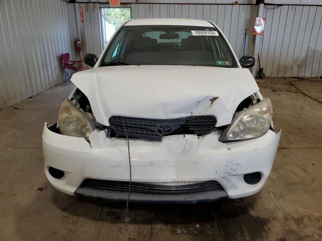 2T1KR32EX8C699888 - 2008 TOYOTA COROLLA MA XR WHITE photo 5
