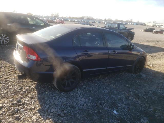 2HGFA165X9H548064 - 2009 HONDA CIVIC LX BLUE photo 3