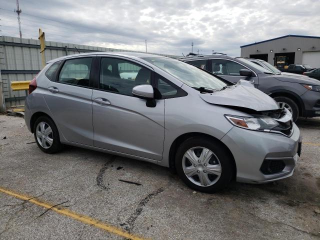 3HGGK5H47KM744581 - 2019 HONDA FIT LX SILVER photo 4