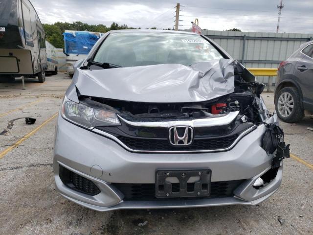 3HGGK5H47KM744581 - 2019 HONDA FIT LX SILVER photo 5