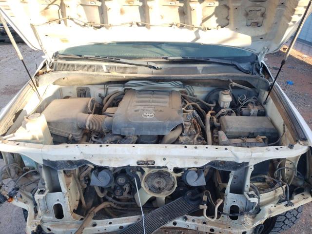 5TFTY5F10CX007660 - 2012 TOYOTA TUNDRA DOUBLE CAB SR5 WHITE photo 12