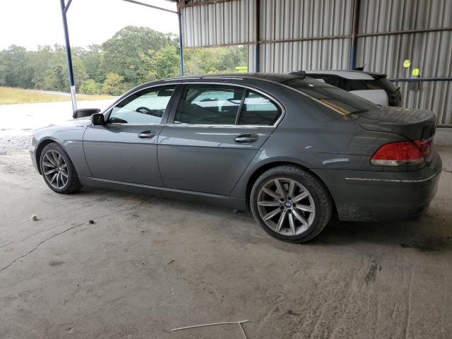 WBAHN83517DT66382 - 2007 BMW 750 GRAY photo 2