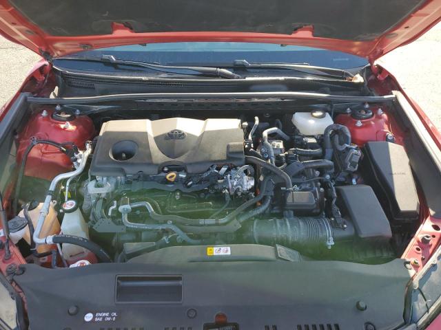 4T1DAACK5SU033410 - 2025 TOYOTA CAMRY XSE წითელი ფოტო 11