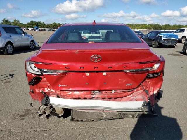 4T1DAACK5SU033410 - 2025 TOYOTA CAMRY XSE წითელი ფოტო 6