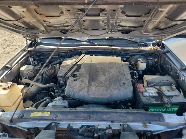 3TMLU4EN5FM182068 - 2015 TOYOTA TACOMA DOUBLE CAB ვერცხლისფერი ფოტო 11