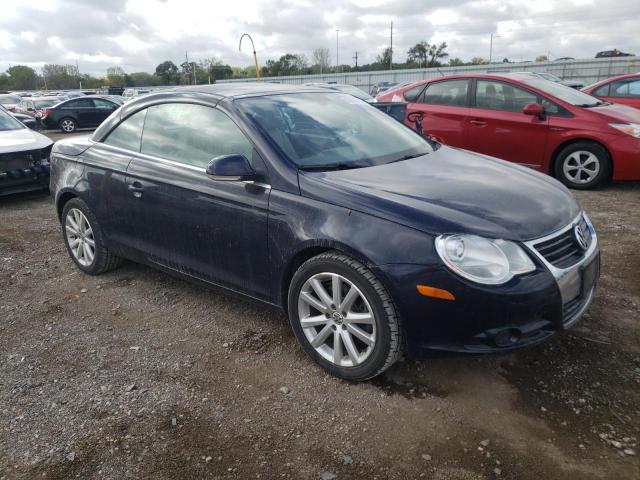 WVWFA71F67V004585 - 2007 VOLKSWAGEN EOS 2.0T LUXURY BLUE photo 4