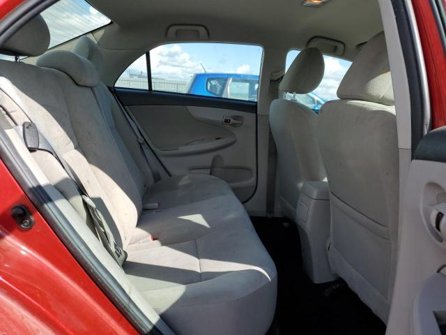 2T1BU4EE3CC838462 - 2012 TOYOTA COROLLA BASE RED photo 10