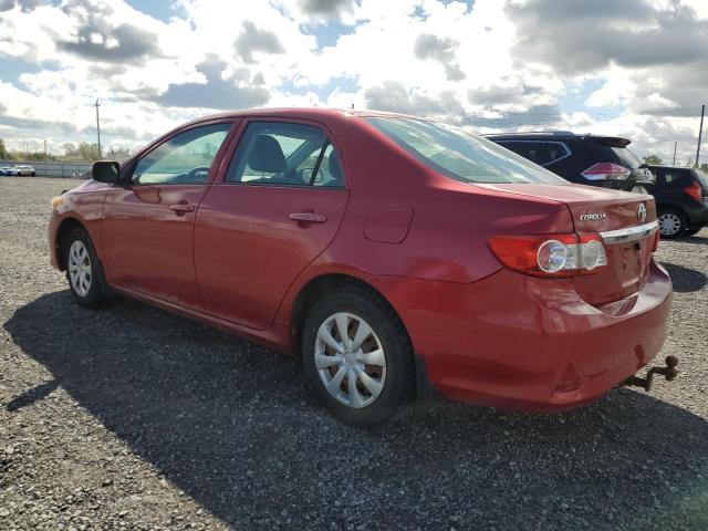 2T1BU4EE3CC838462 - 2012 TOYOTA COROLLA BASE RED photo 2
