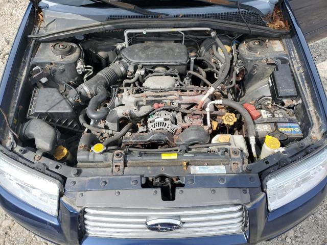 JF1SG63626H748269 - 2006 SUBARU FORESTER 2.5X 蓝色 照片 12
