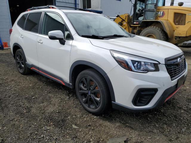 JF2SKAPC4KH504338 - 2019 SUBARU FORESTER SPORT WHITE photo 4