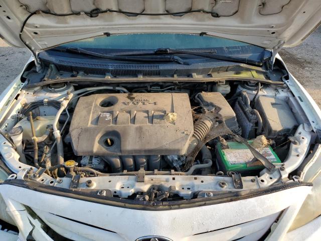 2T1BU4EEXBC539176 - 2011 TOYOTA COROLLA BASE WHITE photo 11