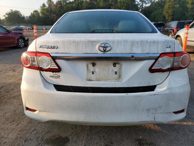 2T1BU4EEXBC539176 - 2011 TOYOTA COROLLA BASE WHITE photo 6