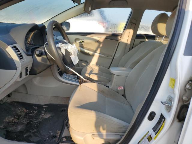 2T1BU4EEXBC539176 - 2011 TOYOTA COROLLA BASE WHITE photo 7