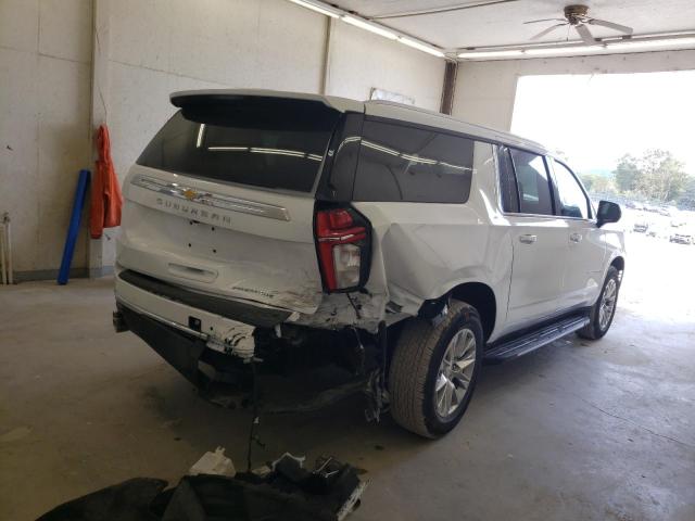 1GNSKFKD6PR451890 - 2023 CHEVROLET SUBURBAN K1500 PREMIER WHITE photo 3