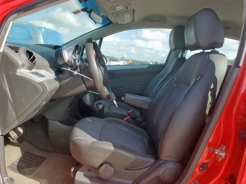 KL8CB6S9XFC739396 - 2015 CHEVROLET SPARK LS წითელი ფოტო 7