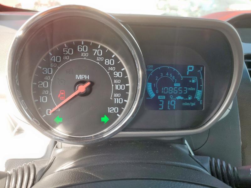 KL8CB6S9XFC739396 - 2015 CHEVROLET SPARK LS წითელი ფოტო 9