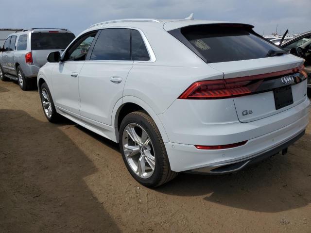 WA1BVAF1XKD016700 - 2019 AUDI Q8 PREMIUM PLUS WHITE photo 2