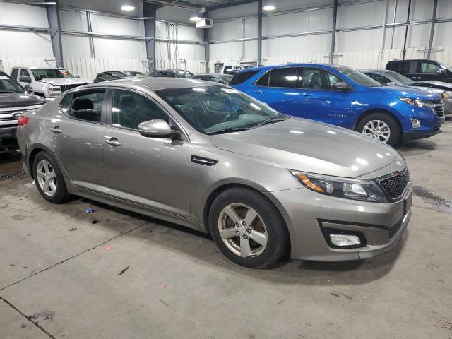 5XXGM4A70FG373438 - 2015 KIA OPTIMA LX GRAY photo 4