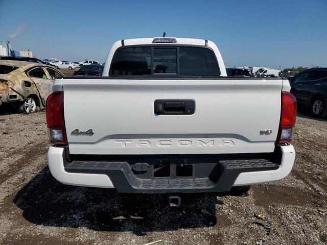 3TMCZ5AN0NM515675 - 2022 TOYOTA TACOMA DOUBLE CAB WHITE photo 6
