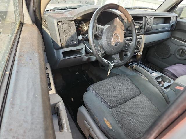 1J8HH48N36C283495 - 2006 JEEP COMMANDER GRAY photo 8