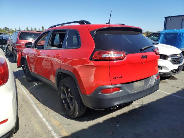 1C4PJMDB3HW645071 - 2017 JEEP CHEROKEE LIMITED RED photo 2